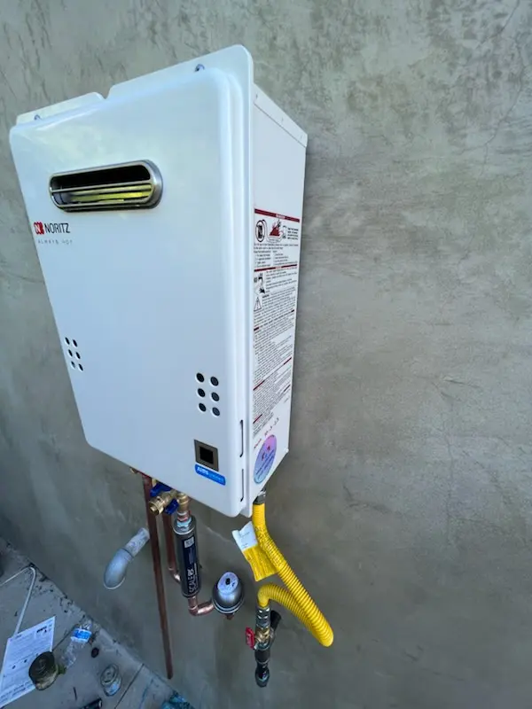 Tankless water heater installation for Country Club Highlands homes